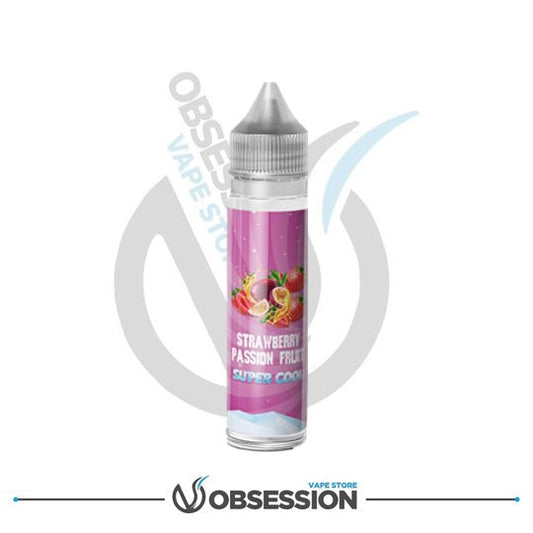 8 Ball Strawberry Passion Fruit Super Cool DL E - Liquid 60ml | Buy Online in Egypt | Obsession Vape Store