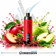 Al Fakher Crown Bar 15000 Pro Disposable Vape Two Apple