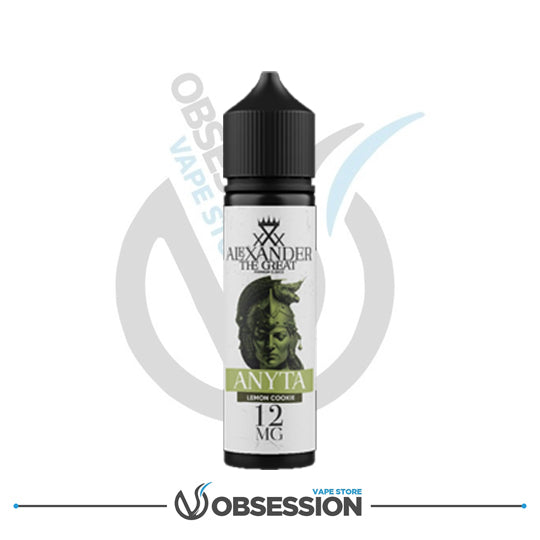 Vape juice bottle labeled 'Alexander the Great' with a white background