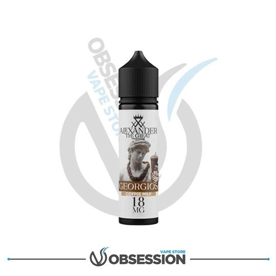 Alexander Georgios MTL E Liquid 60ml | Buy Online in Egypt | Obsession Vape Store