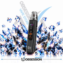 Upgrade your vape with the sleek OXVA Xlim Pro 4 Pod Kit in Black Carbon—featuring a sporty carbon fiber finish and unmatched flavor delivery at Obsession Vape Store.