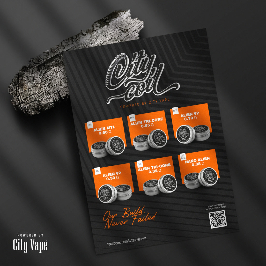 CITY COIL DL ALIEN TRI - CORE 0.32 OHM BOX OF 2 COILS | Buy Online in Egypt | Obsession Vape Store