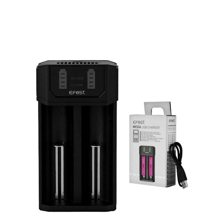 Efest Mega USB Smart Charger | Buy Online in Egypt | Obsession Vape Store