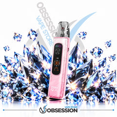 Upgrade your vape with the chic OXVA Xlim Pro 4 Pod Kit in Flowing Rose Pink, now available at Obsession Vape Store—featuring an elegant pastel marble finish, dazzling crystal aesthetics, and unmatched flavor delivery with every puff.