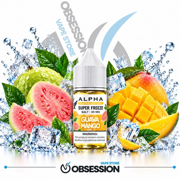 Frisky Alpha Super Freeze Guava Mango SaltNic 30ml