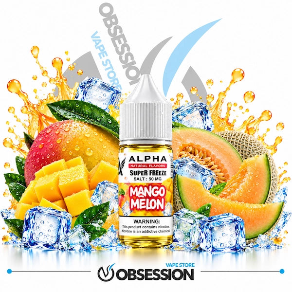 Frisky Alpha Super Freeze Mango Melon SaltNic 30ml