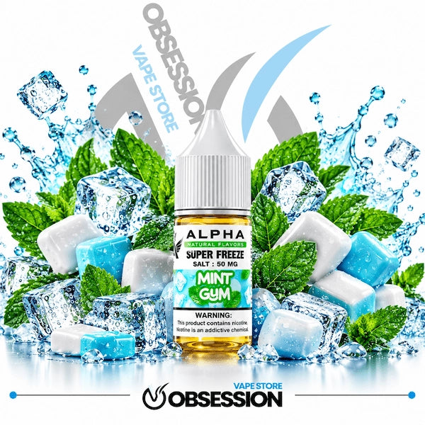 Frisky Alpha Super Freeze Mint Gum SaltNic 30ml
