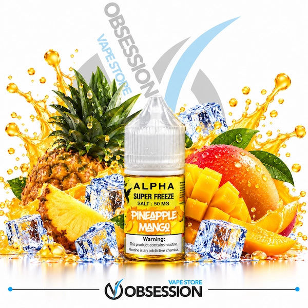 Frisky Alpha Super Freeze Pineapple Mango SaltNic 30ml