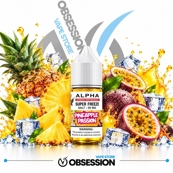 Frisky Alpha Super Freeze Pineapple Passion SaltNic 30ml