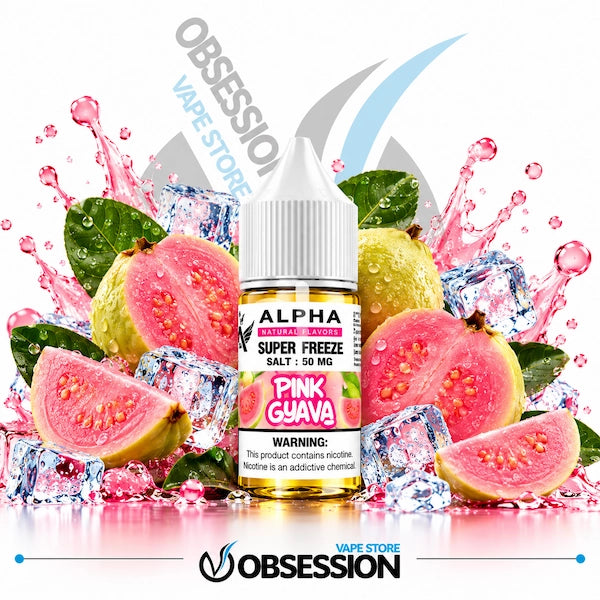 Frisky Alpha Super Freeze Pink Guava SaltNic 30ml