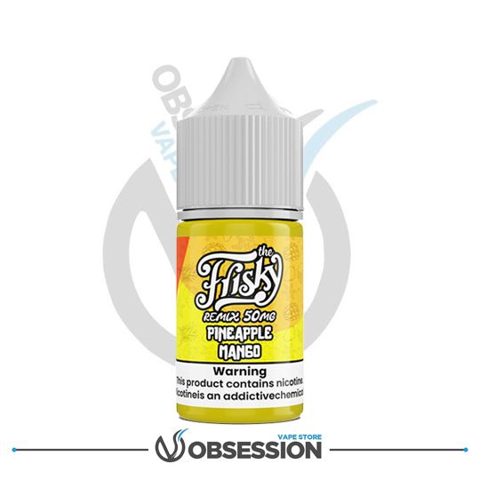 Frisky Remix Pineapple Mango Super Cool Salt 30ml | Buy Online in Egypt | Obsession Vape Store