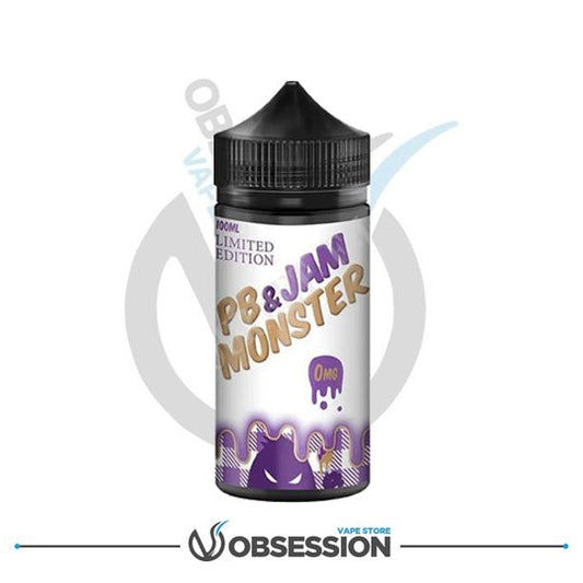 Grape PB and Jam Monster E Liquid 100ml | Buy Online in Egypt | Obsession Vape Store