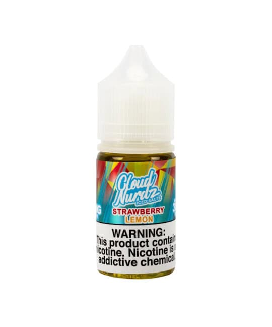 Strawberry Lemon Iced Salt 30ml By Cloud Nurdz | Buy Online in Egypt | Obsession Vape Store