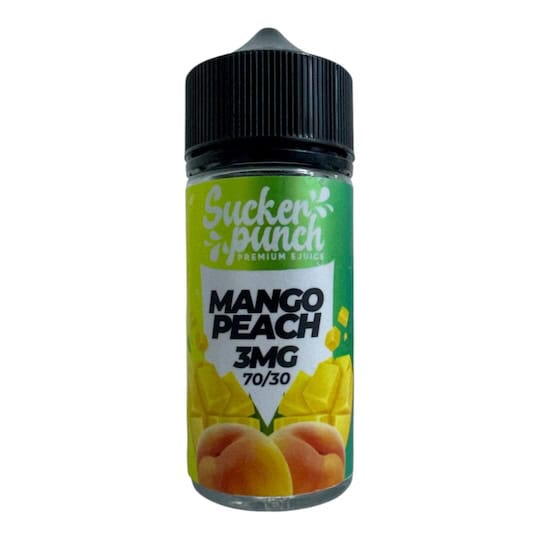 SUCKER PUNCH MANGO PEACH E LIQUID | Buy Online in Egypt | Obsession Vape Store