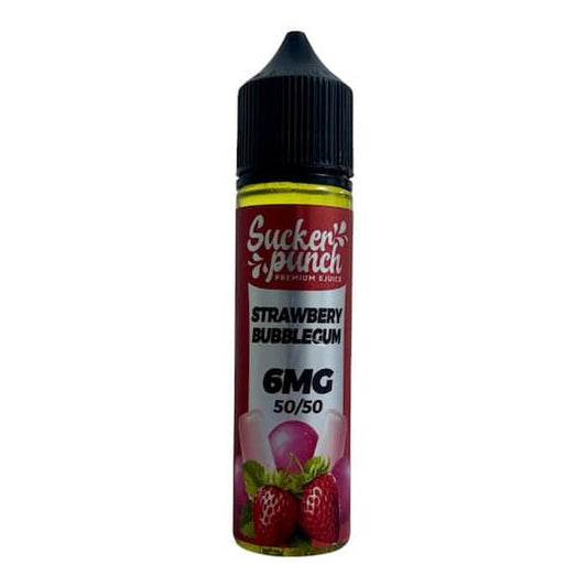 SUCKER PUNCH STRAWBERRY BUBBLEGUM MTL E - LIQUID – 60ML | Buy Online in Egypt | Obsession Vape Store