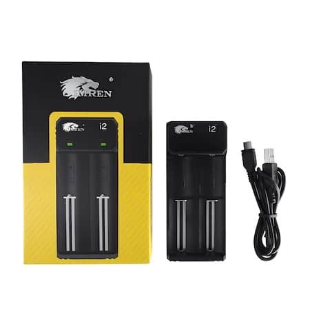 IMREN I2 Dual - Slot Battery Charger | Buy Online in Egypt | Obsession Vape Store