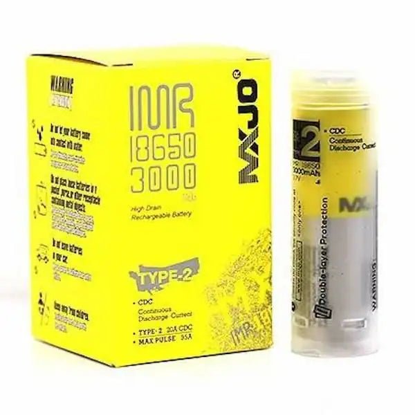 MXJO 3000 mAh 18650 Battery | Buy Online in Egypt | Obsession Vape Store