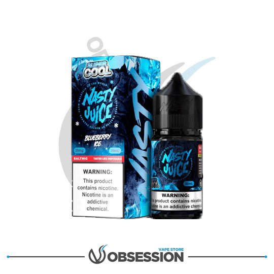 Nasty Juice Blueberry Ice Super Cool Salt 30ml | Buy Online in Egypt | Obsession Vape Store