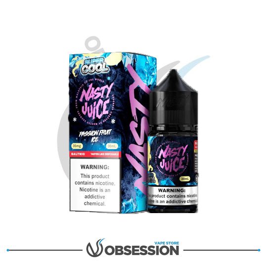 Nasty Juice Passion Fruit Ice Super Cool Salt 30ml | Buy Online in Egypt | Obsession Vape Store
