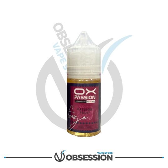 Ox Passion Freeze Passion Fruit Salt 30ml | Buy Online in Egypt | Obsession Vape Store