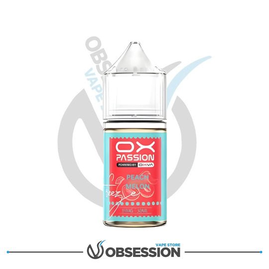 Ox Passion Freeze Peach Melon Salt 30ml | Buy Online in Egypt | Obsession Vape Store