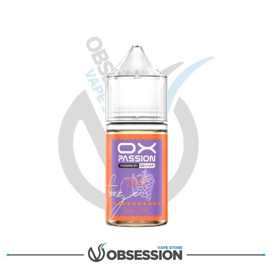 Ox Passion Freeze Mango Grape Salt 30ml | Buy Online in Egypt | Obsession Vape Store