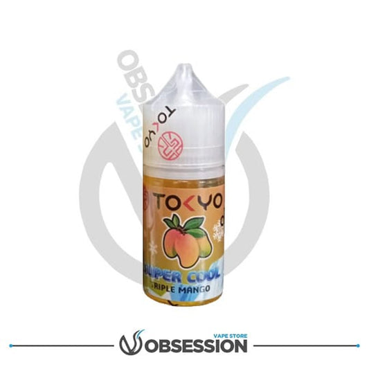 Tokyo Triple Mango Super Cool Salt E - Liquid | 30ml | Buy Online in Egypt | Obsession Vape Store
