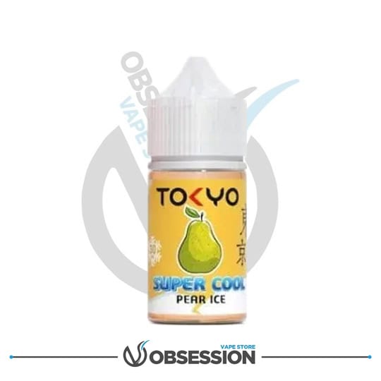 Super Cool Series Pear Ice Salt By Tokyo | 30ml | Buy Online in Egypt | Obsession Vape Store