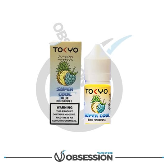 Tokyo Super Cool Blue Pineapple Salt | 30ml | Buy Online in Egypt | Obsession Vape Store