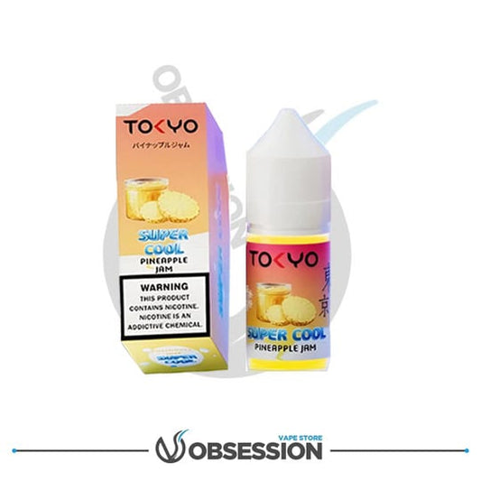 Super Cool Series Pineapple Jam Salt Nic By Tokyo | 30ml | Buy Online in Egypt | Obsession Vape Store