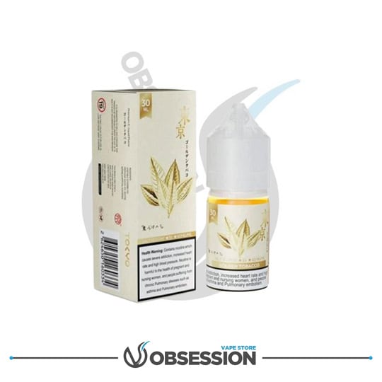 Golden Tobacco Salt By Tokyo | 30ml