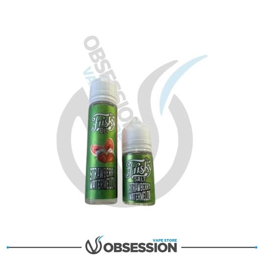 FRISKY STRAWBERRY WATERMELON ICE DL E - LIQUID 60ML | Buy Online in Egypt | Obsession Vape Store