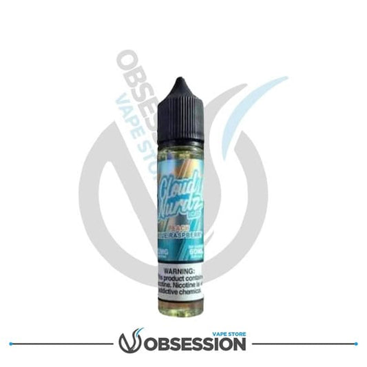 CLOUD NURDZ ICED PEACH BLUE RASPBERRY MTL E LIQUID | Buy Online in Egypt | Obsession Vape Store