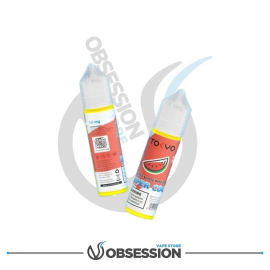 TOKYO SUPER COOL BURST WATERMELON MTL E LIQUID | Buy Online in Egypt | Obsession Vape Store