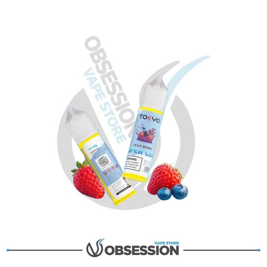 TOKYO SUPER COOL JELLY BERRY MTL E LIQUID | Buy Online in Egypt | Obsession Vape Store