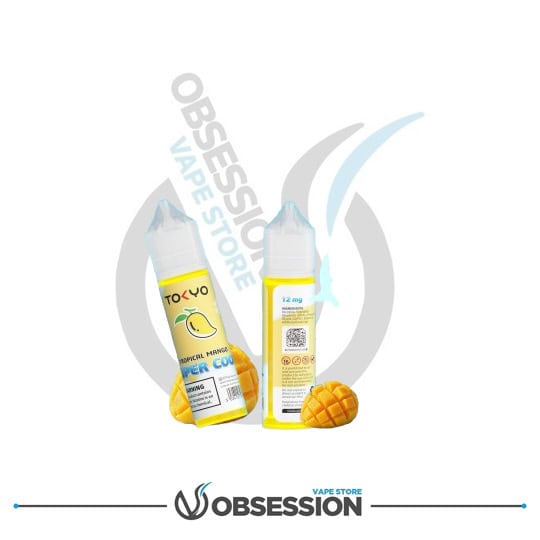 TOKYO SUPER COOL TROPICAL MANGO MTL E LIQUID | Buy Online in Egypt | Obsession Vape Store