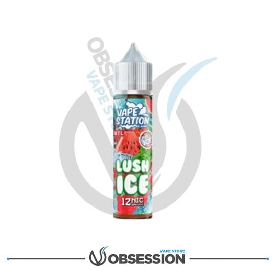 LUSH ICE VAPE STATION HIGH ICE MTL 60ML | Buy Online in Egypt | Obsession Vape Store