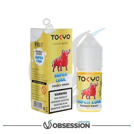 Super Cool Series Energy Drink Salt | 30ml By Tokyo | Buy Online in Egypt | Obsession Vape Store