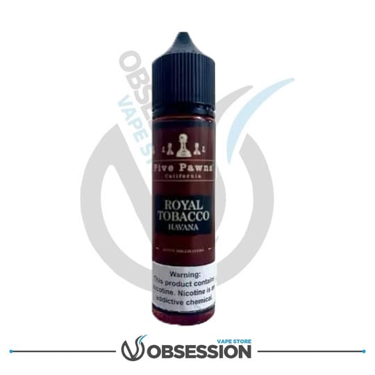 Five Pawns ROYAL TOBACCO HAVANA E Liquid MTL | Buy Online in Egypt | Obsession Vape Store