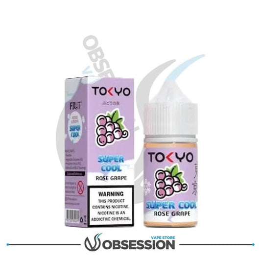 Super Cool Rose Grape Salt | 30ml By Tokyo | Buy Online in Egypt | Obsession Vape Store