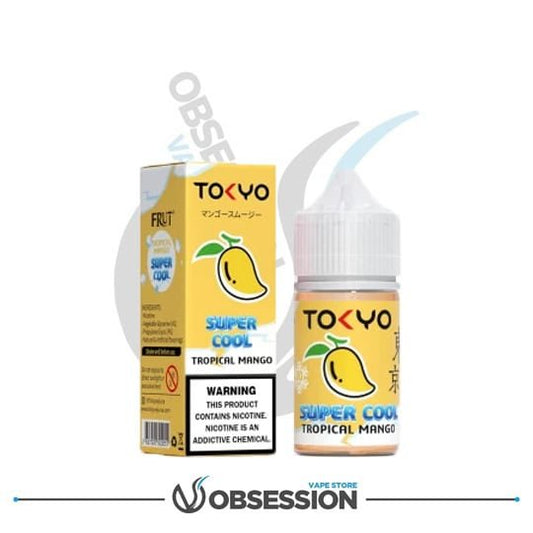 Super Cool Tropical Mango Salt | 30ml By Tokyo | Buy Online in Egypt | Obsession Vape Store