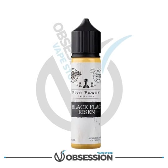 Five Pawns Black Flag Risen E Liquid MTL | Buy Online in Egypt | Obsession Vape Store