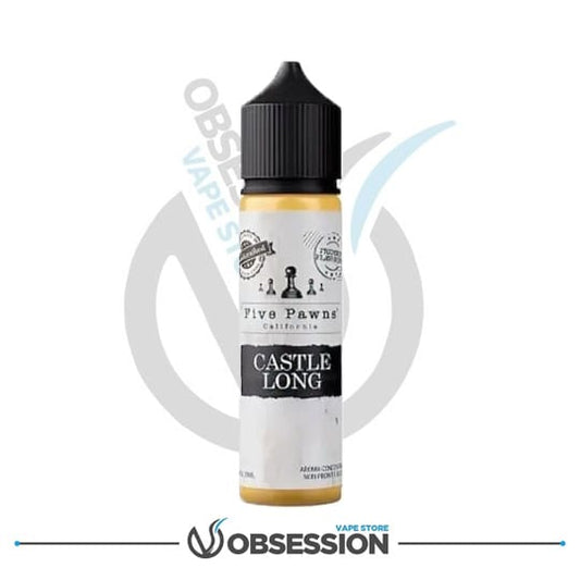 Five Pawns Castle Long E Liquid MTL | Buy Online in Egypt | Obsession Vape Store
