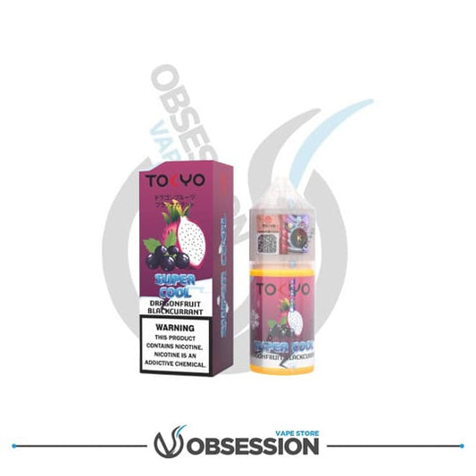 Super Cool Series Dragonfruit Blackcurrant Salt By Tokyo | 30ml | Buy Online in Egypt | Obsession Vape Store