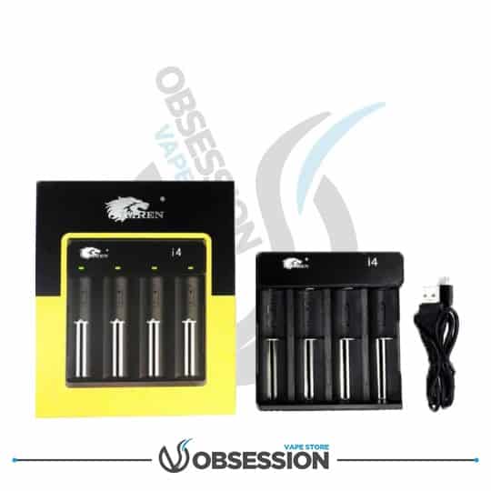 IMREN I4 4 - Slot Battery Charger | Buy Online in Egypt | Obsession Vape Store