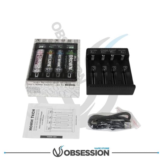 HOHM TECH SCHOOL 4 4A USB - C CHARGER | Buy Online in Egypt | Obsession Vape Store