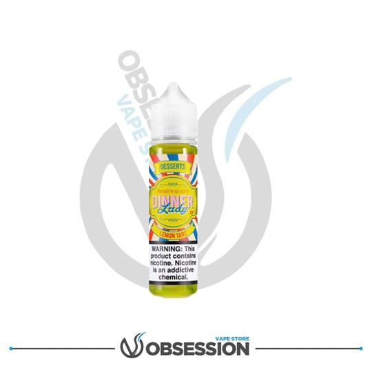 Lemon Tart Dinner Lady 60ml | Buy Online in Egypt | Obsession Vape Store