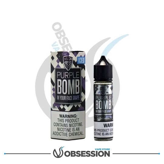 VGOD Purple Bomb Iced MTL eLiquid | Buy Online in Egypt | Obsession Vape Store