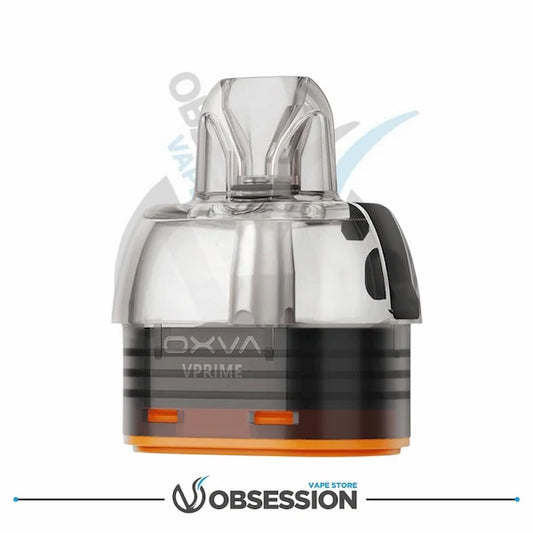 OXIA VPRIME vaping device on a white background with 'Vape Store Obsession' branding.