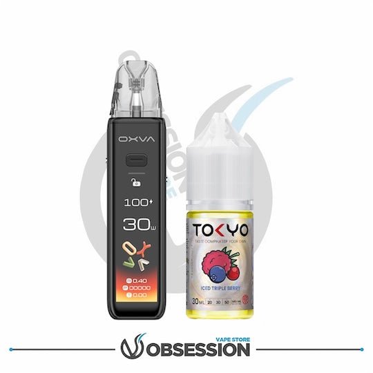 Oxva XLIM 3 Ultra + Tokyo Salt 30ml Bundle | Buy Online in Egypt | Obsession Vape Store